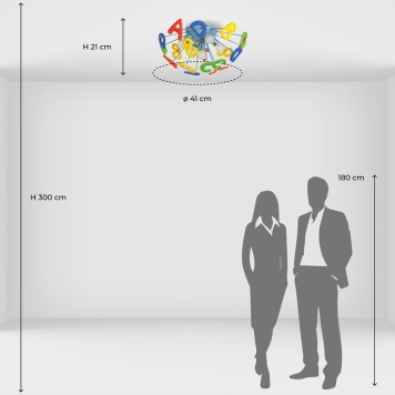 Светильник потолочный MW-Light Улыбка 9 365013705-11