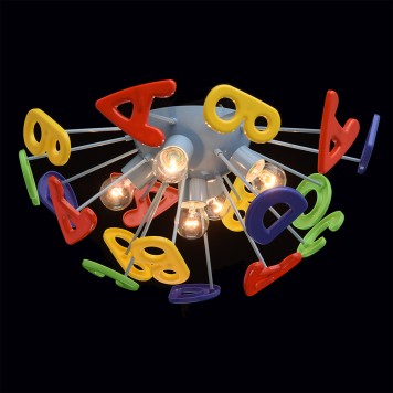 Светильник потолочный MW-Light Улыбка 9 365013705-2