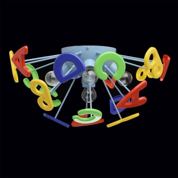 Светильник потолочный MW-Light Улыбка 9 365013705-4