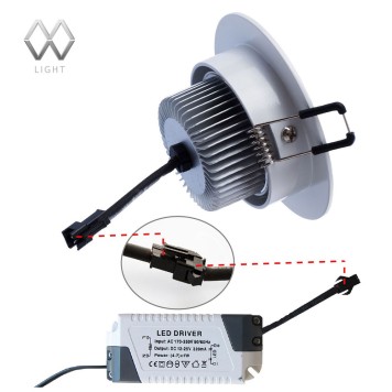 Светильник точечный MW-Light Круз 637012403-3