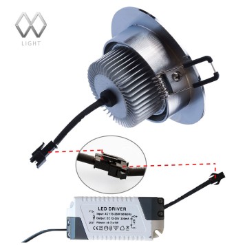 Светильник точечный MW-Light Круз 637012603-4