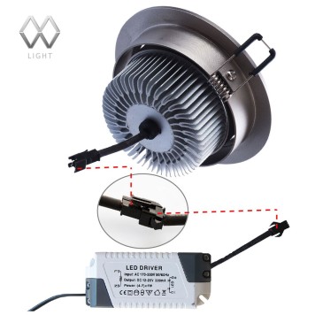 Светильник точечный MW-Light Круз 637013006-3