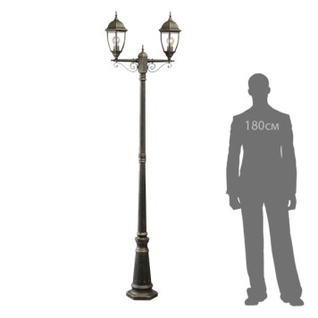 Уличный фонарь MW-Light Фабур 1 804040602-1