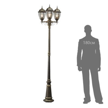 Уличный фонарь MW-Light Фабур 804040703-1