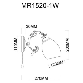 Бра MyFar Biene MR1520-1W-1