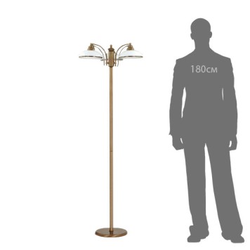 Торшер Kutek N N-LS-3(P)-2