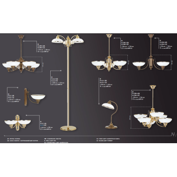 Люстра Kutek N N-ZW-3(Z)-1