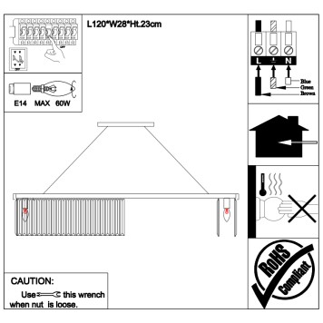 Люстра Newport 10110 10116+6/S-1