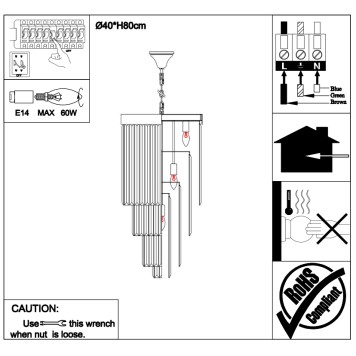 Люстра Newport 10110 10119/C-1