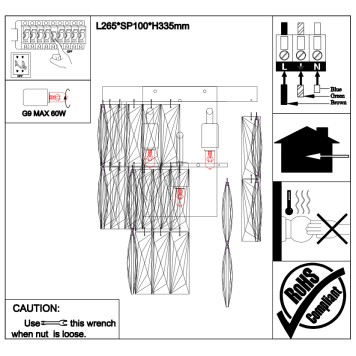 Бра Newport 10120 10123/A gold-1