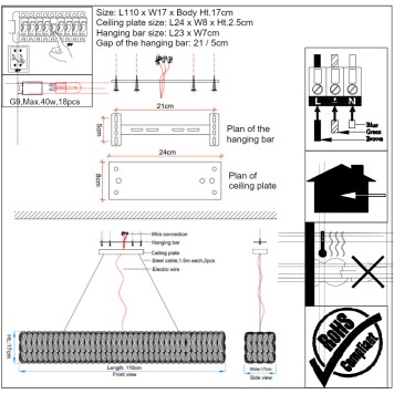 Люстра Newport 10120 10126+12/S-2