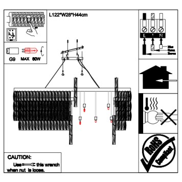 Люстра Newport 10120 10128+8/S gold-1