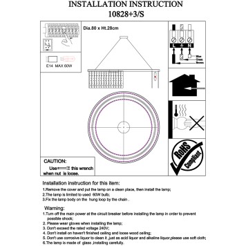 Люстра Newport 10820 10828+3/S-3