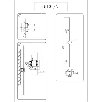 Бра Newport 15000 Loren 15101/A brass-1