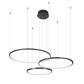 Люстра Newport 15000 Loren 15103/S black glossy