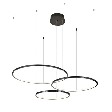 Люстра Newport 15000 Loren 15103/S black glossy