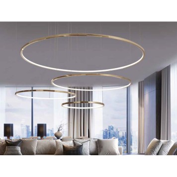 Люстра Newport 15000 Loren 15104/S champagne gold-1