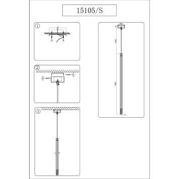 Люстра Newport 15000 15105/S champagne gold-2