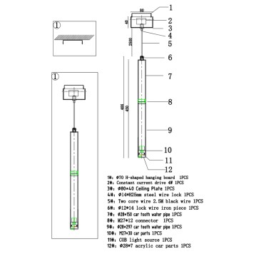 Люстра Newport 15000 Loren 15110/S brass-2