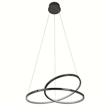 Люстра Newport 15000 15202/S black glossy