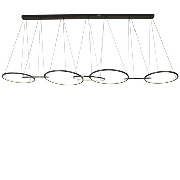 Люстра Newport 15000 15207/S black glossy