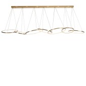 Люстра Newport 15000 15207/S champagne gold