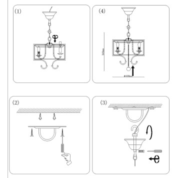Люстра Newport 31300 31304/S B/C-1