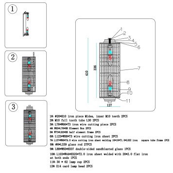 Бра Newport 3290 Sonya 3292/A nickel new-1