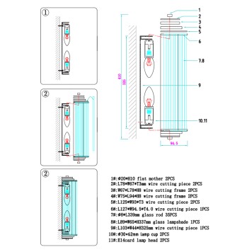 Бра Newport 3290 Sonya 3293/A brass new-1