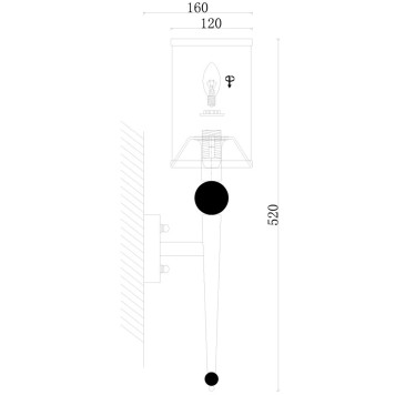 Бра Newport 3520 3521/A small brass-1