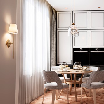 Бра Newport 3550 3551/A brass-1