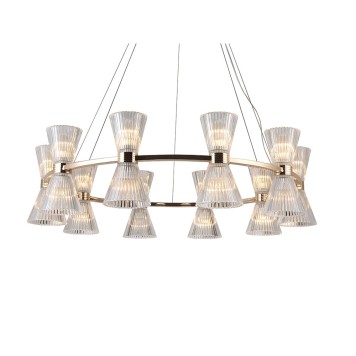 Люстра Newport 3610 3610+10/S gold-2