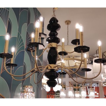 Люстра Newport 3870 Vanessa 3878+4/С brass-3