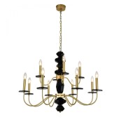 Люстра Newport 3870 Vanessa 3878+4/С brass