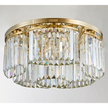 Светильник потолочный Newport 4350 4355/PL gold