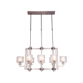 Люстра Newport 4400 4408/S black nickel