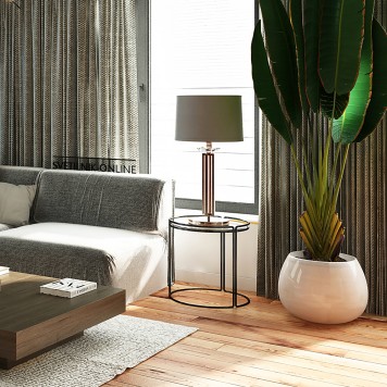 Лампа настольная Newport 4400 4401/T black nickel-3