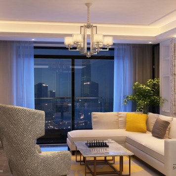 Люстра Newport 4400 4406+1/C chrome-1