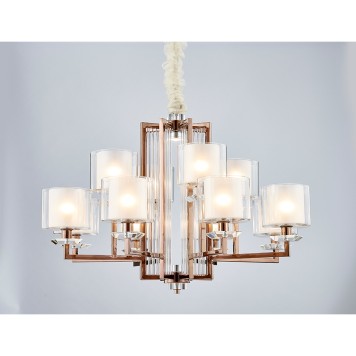 Люстра Newport 4400 4408+4/C black nickel