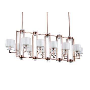 Люстра Newport 4400 4408+4/S black nickel-2