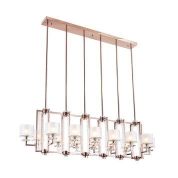 Люстра Newport 4400 4408+6/S black nickel-2