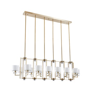 Люстра Newport 4400 4408+6/S gold-1