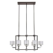 Люстра Newport 4400 4408/S black glossy