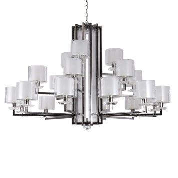 Люстра Newport 4400 4412+6+3/C black glossy-1