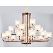 Люстра Newport 4400 4412+6+3/C black nickel