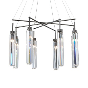 Люстра Newport 4520 4524+4/S black glossy-1