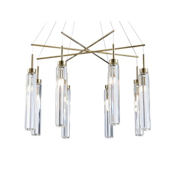 Люстра Newport 4520 4524+4/S gold-3