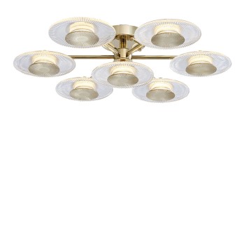 Светильник потолочный Newport 4540 4547/PL gold