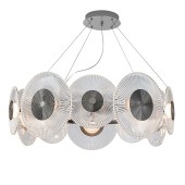 Люстра Newport 4540 4548+2/S black glossy