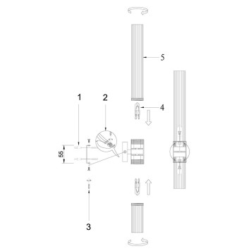 Бра Newport 7270 7274/A brass-2